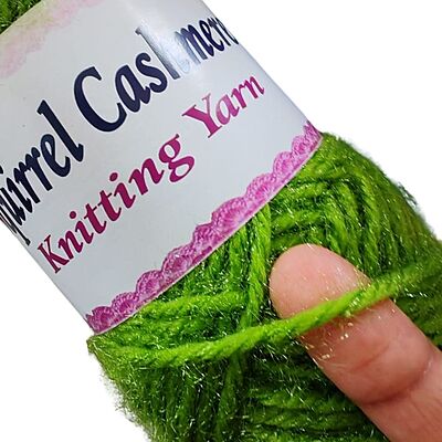 Squirrel Cashmere Yarn 111 Green