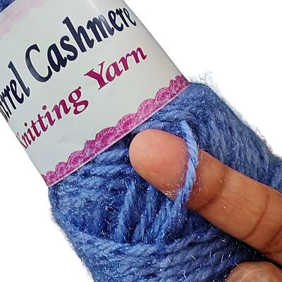 Squirrel Cashmere Yarn 109 Jeans Blue