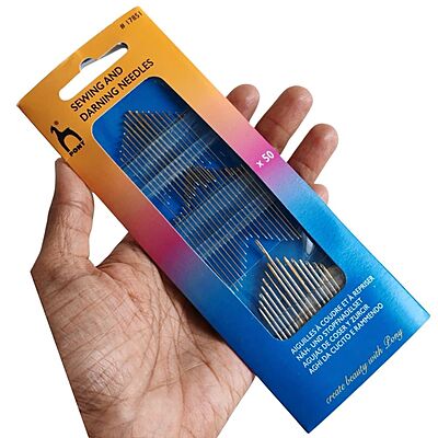 Pony Sewing and Darning Needles- Gold Eyes