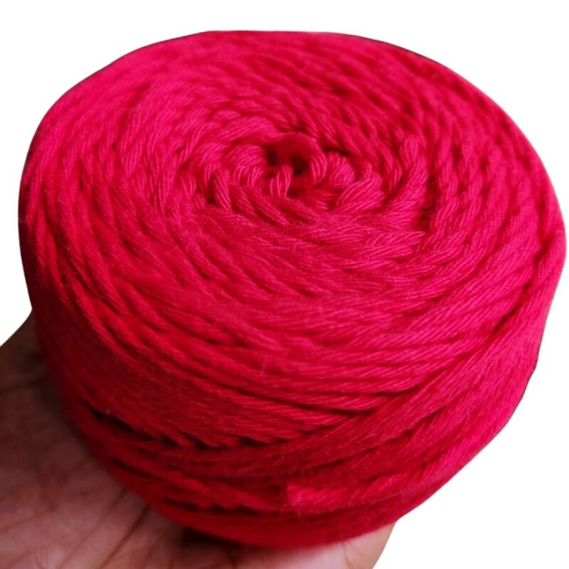 Cotton Yarn 8 Ply-Red Cotton Yarn 8 Ply-Red