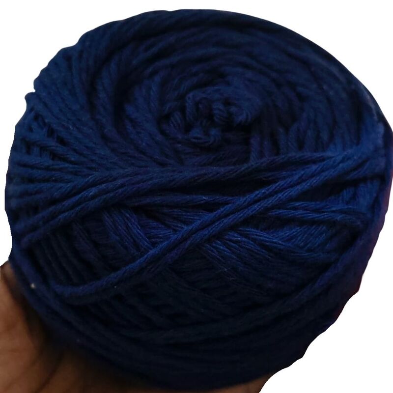 Cotton Yarn 8 Ply 54D Navy Blue