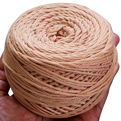 Cotton Yarn 8 Ply Tan Cotton Yarn 8 Ply Tan