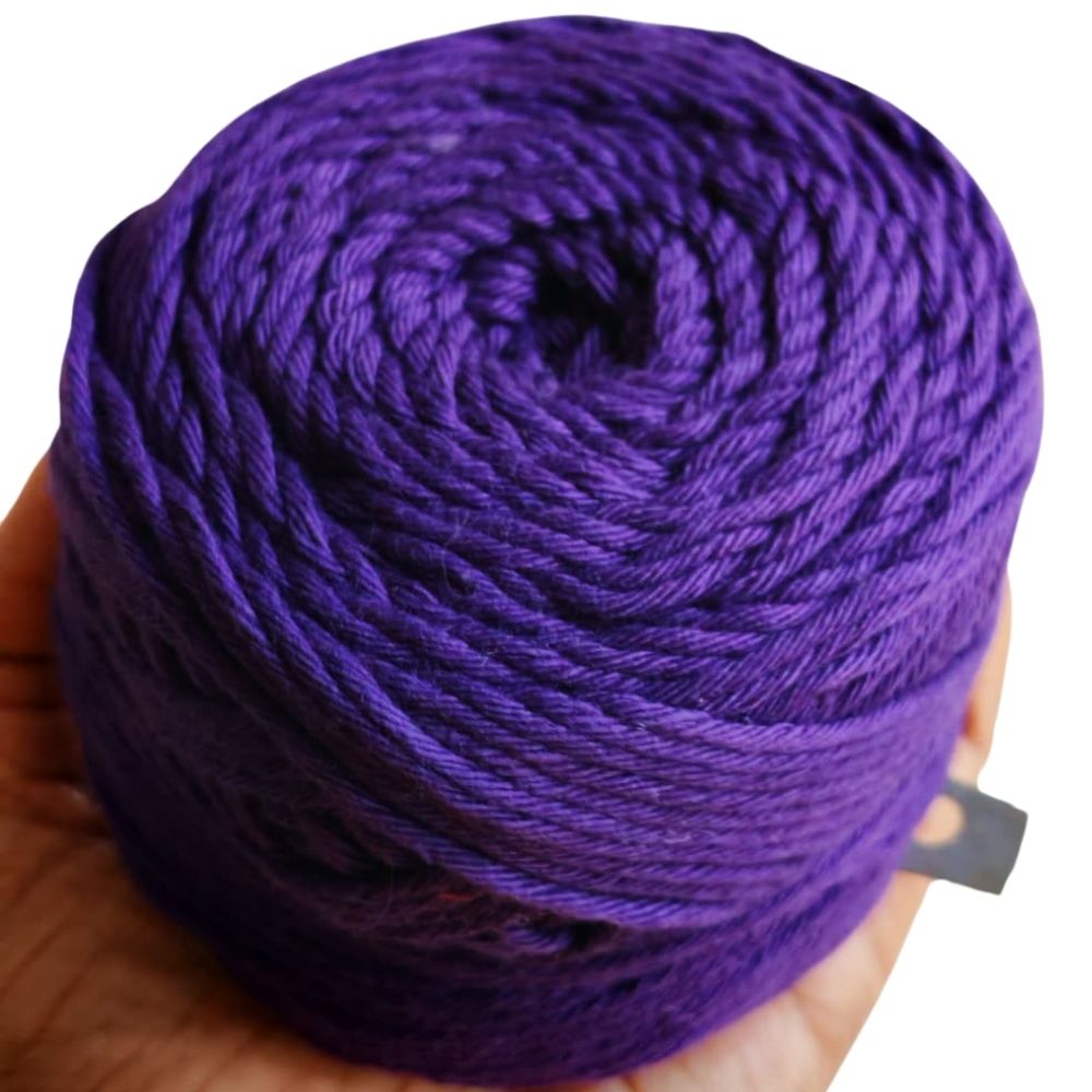 Cotton Yarn 8 Ply 106 Dark Violet