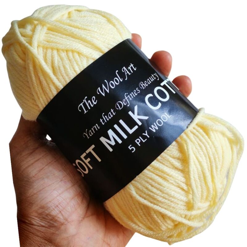 Soft Milk Cotton 82 Dark Cream Soft Milk Cotton 82 Dark Cream