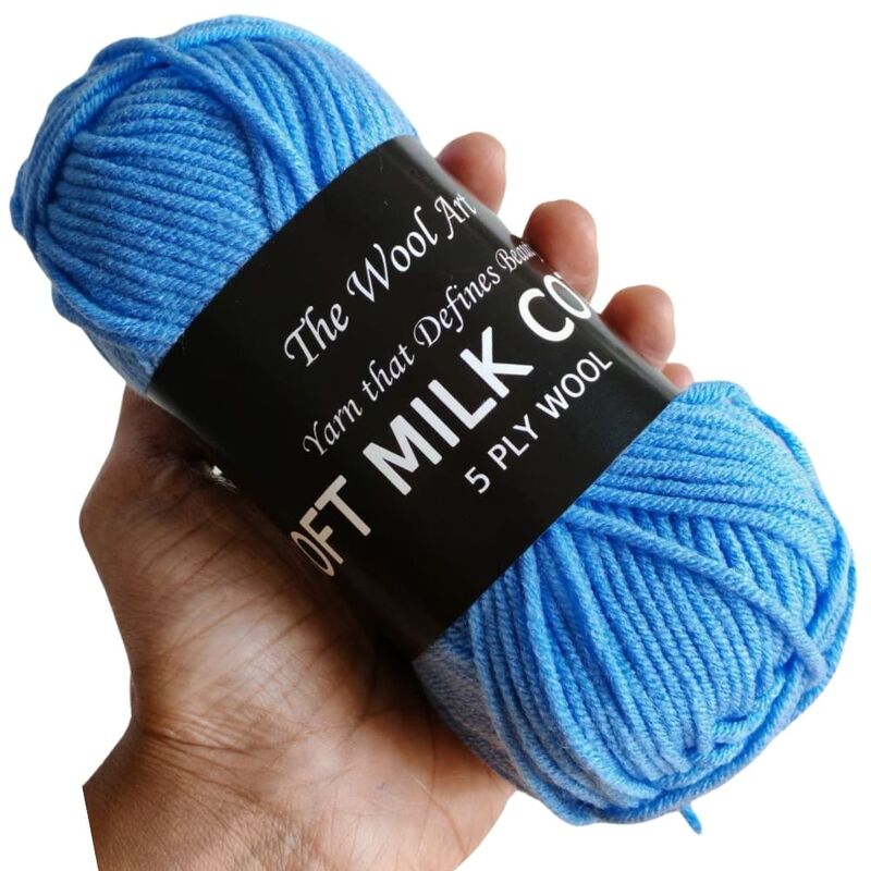 Soft Milk Cotton 86 Fun Blue
