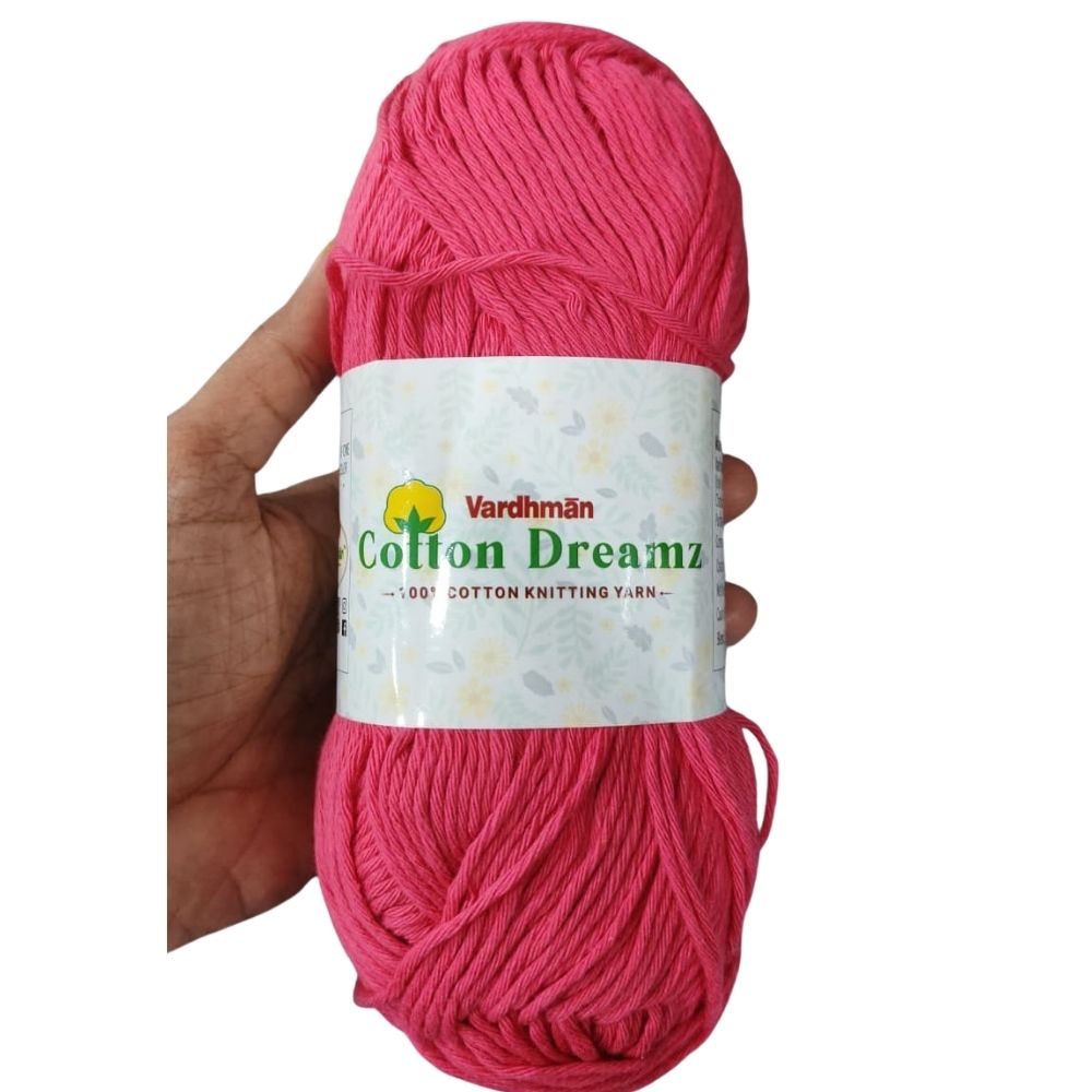Vardhman Cotton Dreamz 19 Cadillac Pink Vardhman Cotton Dreamz 19 Cadillac Pink