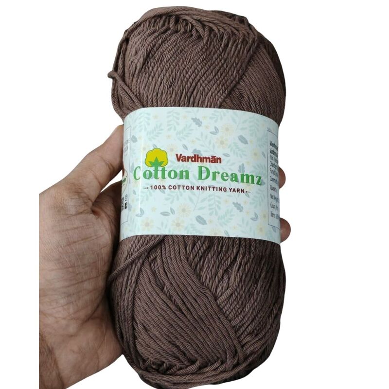 Vardhman Cotton Dreamz 24 Brown Vardhman Cotton Dreamz 24 Brown