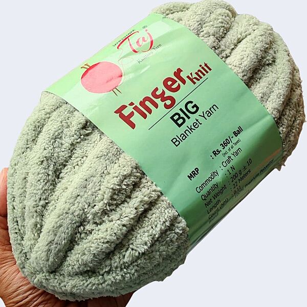 Taj Finger Knit Yarn - Fern Green Taj Finger Knit Yarn - Fern Green
