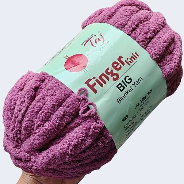Taj Finger Knit Yarn - 37 Wine Taj Finger Knit Yarn - 37 Wine
