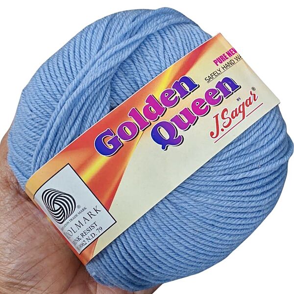 Golden Queen Merino 55 Lite Blue