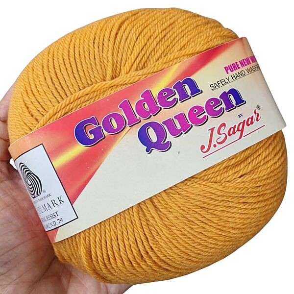 Golden Queen Merino 68 Mustard Yellow