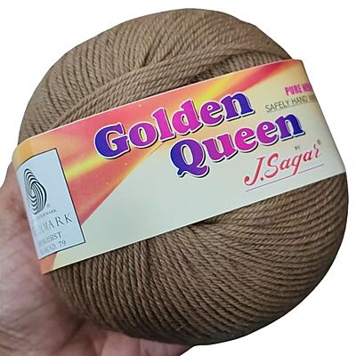 Golden Queen Merino 62 Driftwood Brown