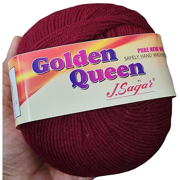 Golden Queen Merino 27 Maroon