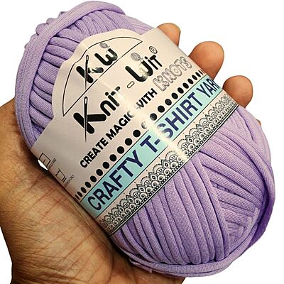 T-Shirt Yarn 110 Purple Dragon