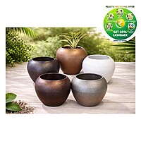 Kiwi Pot Polymer Plant Pot | 9 Inch | Garden Planter
