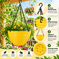 9 inch Hanging Basket Metal Chain