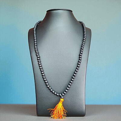 Karungali Mala 7mm | Ebony Wood with Certificate | 108 beeds Karungali Mala 7mm | Ebony Wood with Certificate | 108 beeds
