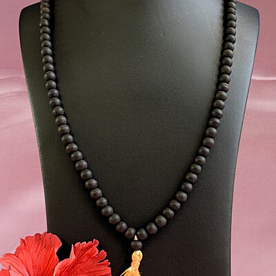 Karungali Mala 8mm (Ebony Wood) Karungali Mala 8mm (Ebony Wood)