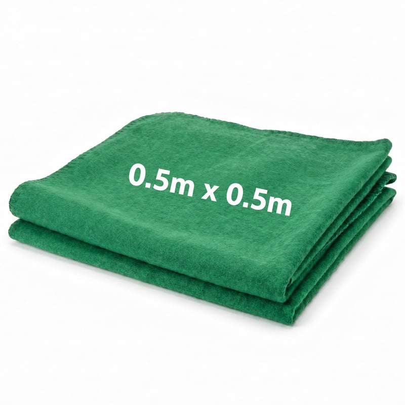 Surgical Green Cloth 0.5m X 0.5m (Pack Of 5)