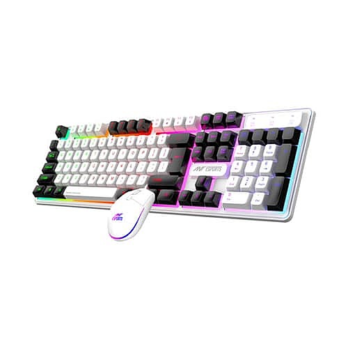 Ant Esports KM1610 Gaming Keyboard & Mouse Combo – LED Backlit  USB  Membrane Keys