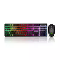 Ant Esports KM1650 Pro Gaming Keyboard and Mouse Combo – RGB Backlighting | USB | 1 Year Warranty