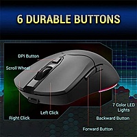 Ant Esports KM550 Pro Wireless Keyboard & Mouse Combo – Bluetooth | Rainbow LED