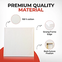 20x25cm Stretched Mini Canvas 280gsm