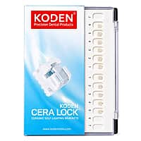 Koden Cera Lock MBT Ceramic Self-Ligating Bracket Kits