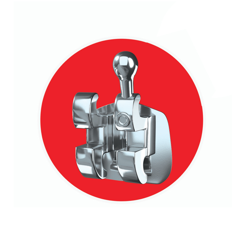 Koden Basic Series MIM MBT Metal Bracket Kits (Sandblasted) | Dental Orthodontic Brackets