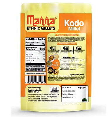 Manna Kodo Millets | Health Nutrition Products | 500gms