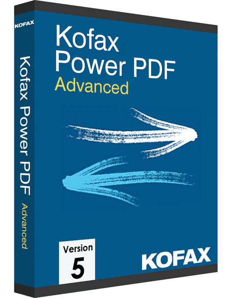 Kofax PowerPDF Advanced 5.0 ESD (Perpetual) Windows Kofax PowerPDF Advanced 5.0 ESD (Perpetual) Windows