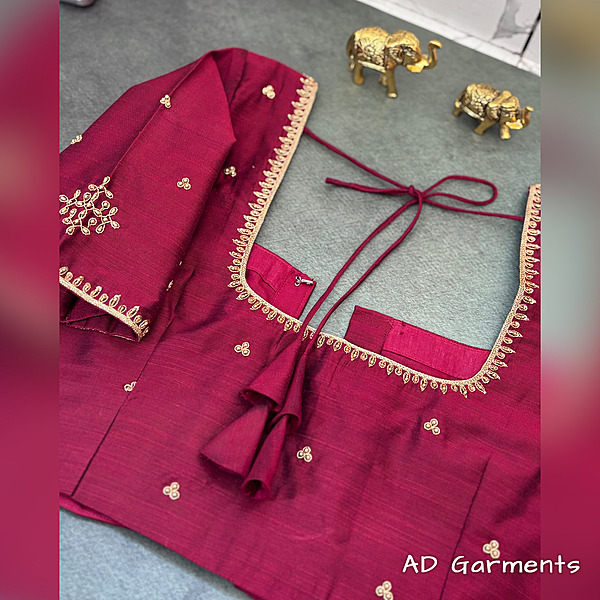 Kolam - Maroon