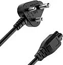 Portronics Konnect G4 Laptop Power Cable 1.2m – 3 Pin Power Cord