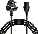 Portronics Konnect G4 Laptop Power Cable 1.2m – 3 Pin Power Cord