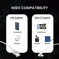 Portronics Konnect L – 8-Pin USB Cable, 3A, 2M, Grey. Fast charging and data transfer, durable design, compatible with various devices, perfect for everyday use and travel.