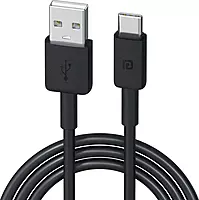 Portronics Konnect Link Type-C Cable – 3A Fast Charging, 1m, durable design, supports data transfer, compatible with various devices, ideal for quick charging and syncing, lightweight and portable.