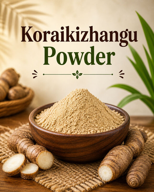 Koraikizhangu Powder / Musta powder