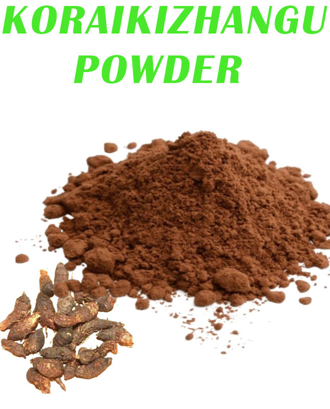 Koraikizhangu Powder / Musta powder