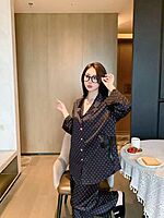 Korean Satin Paijama Set 3744