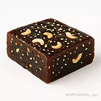 Kerala Kozhikodan Black Halwa 1kg glossy texture traditional sweet Worth2Deal