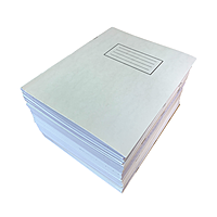 Janrax 9x7"" White 80 Pages Feint and Ruled Exercise Book