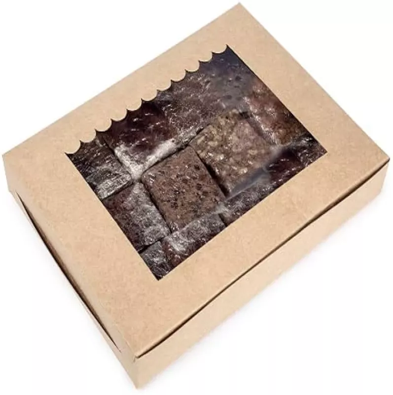 Kraft 12 Brownie Box 11.75x9x2.25 Inch