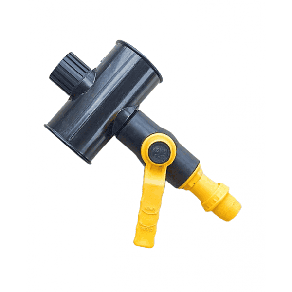 4WC TEE 75 mm / Ball Valve 32 mm / 32 mm Lock