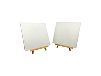 25x25cm Canvas Easel Set