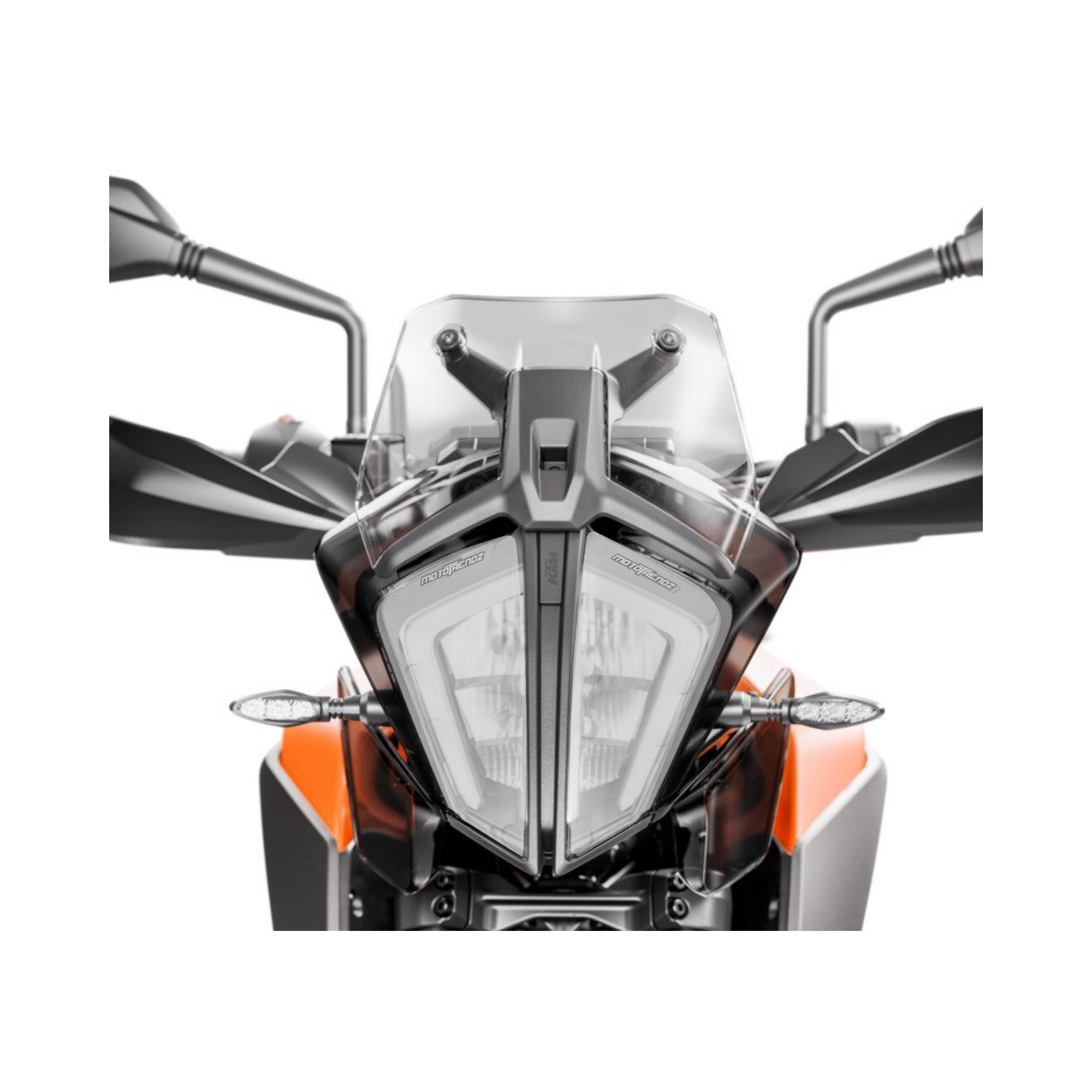 MotoTrendz Headlight Screen Protector for KTM 390 Adventure MotoTrendz Headlight Screen Protector for KTM 390 Adventure