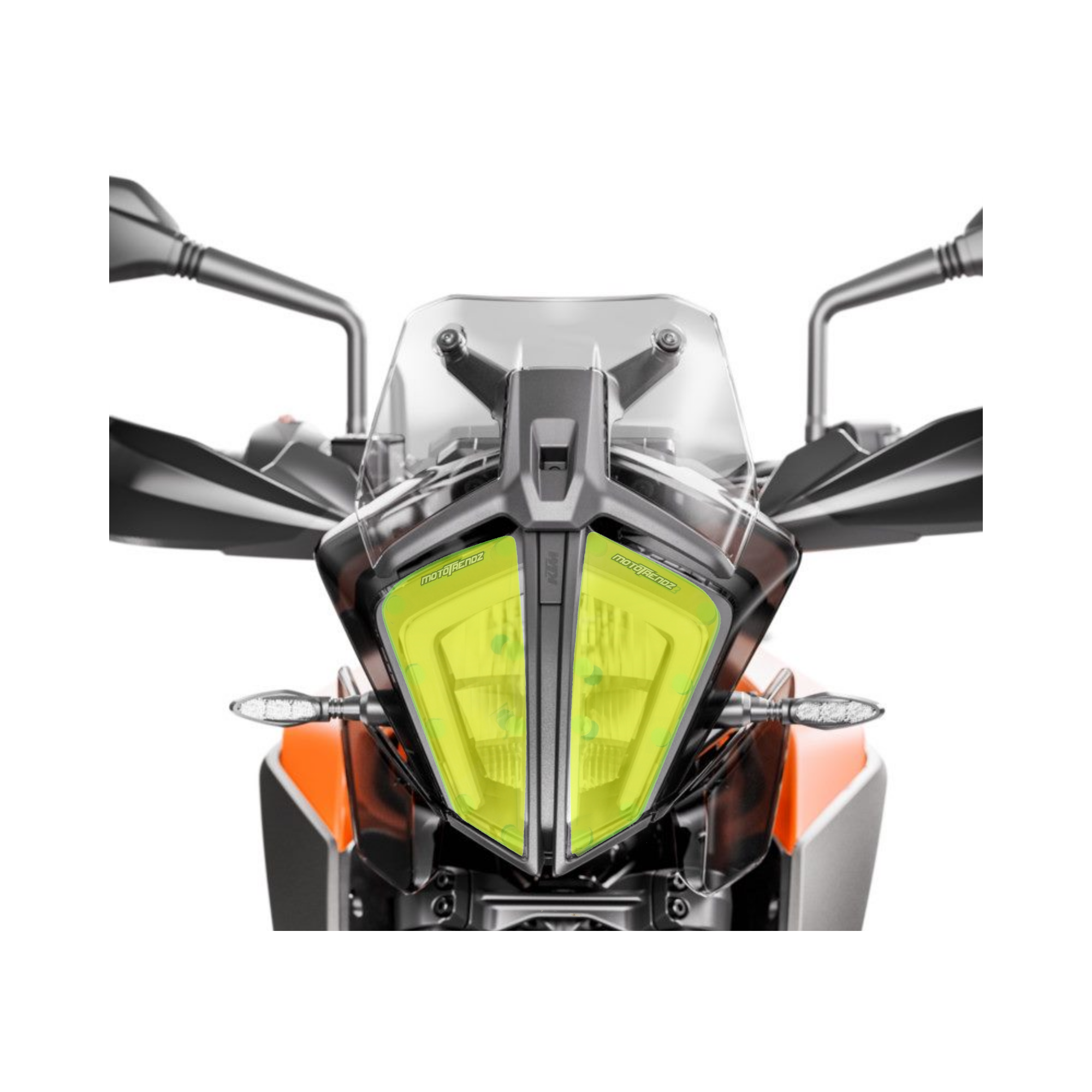 MotoTrendz Headlight Screen Protector for KTM 390 Adventure MotoTrendz Headlight Screen Protector for KTM 390 Adventure