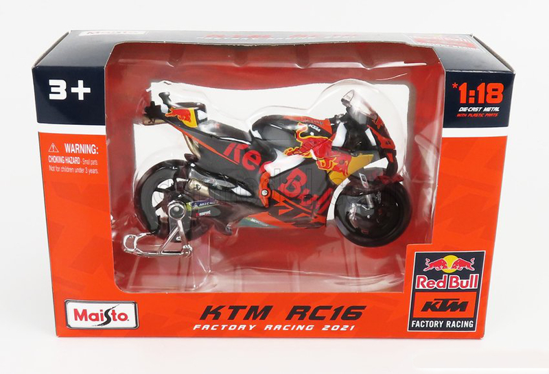 KTM MotoGP 2023 Red Bull in Hard Case 1:18 Maisto