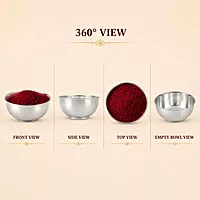 Sterling Silver Kumkum Bowl for Pooja | Velli Kungumam Kinnam for Mandir