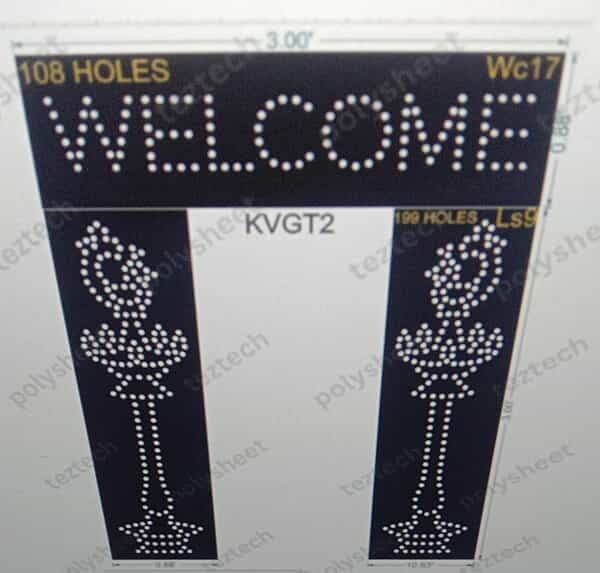 KVGT2 WELCOME GATE 506 HOLES