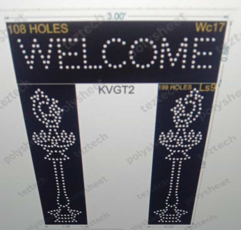 KVGT2 WELCOME GATE 506 HOLES
